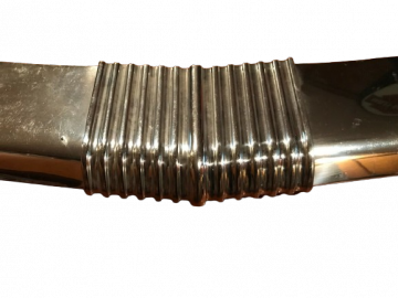 Radiator Grille Ornament Stainless Molding - NOS